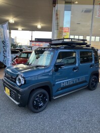 試乗車ハスラータフスタイルがデカール追加で進化しました！